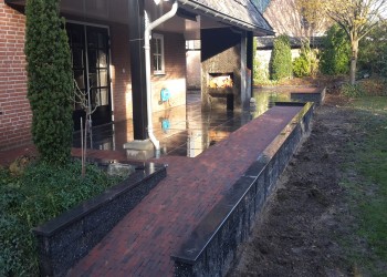 Foto van het project Keramische tegels, Tom Hulzink bestratingen, Eibergen