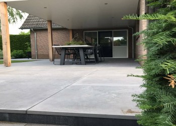 Foto van het project Keramische tegels, Tom Hulzink bestratingen, Eibergen