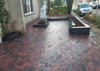 Foto van het project Voortuinen , Tom Hulzink bestratingen, Eibergen